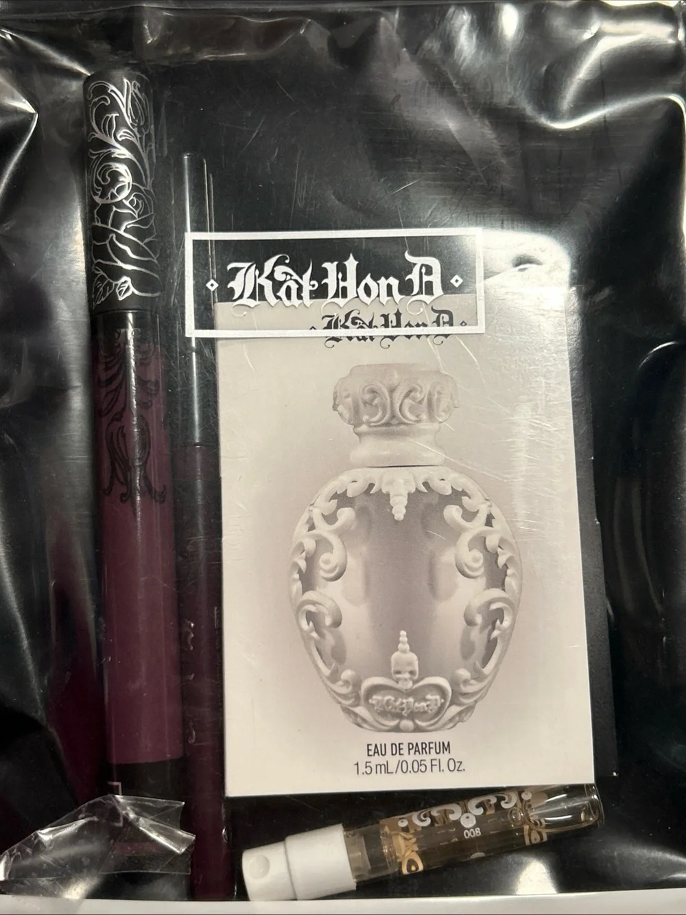 Kat Von D Lip Liner &  Lipstick Set - Plum